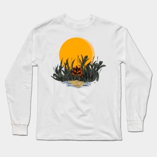 Hiding in the bushes Long Sleeve T-Shirt